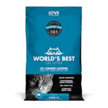 World's Best Clumping Cat Litter for Multiple Cats Lotus Blossom Scent 6.8kg